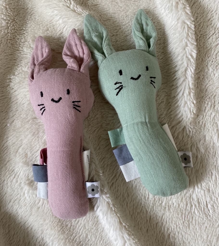 Hochet doux lapin