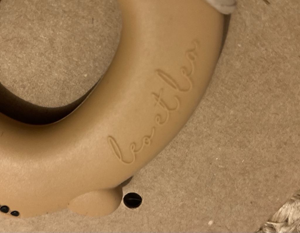 Anneau de dentition "Léo&Léa"