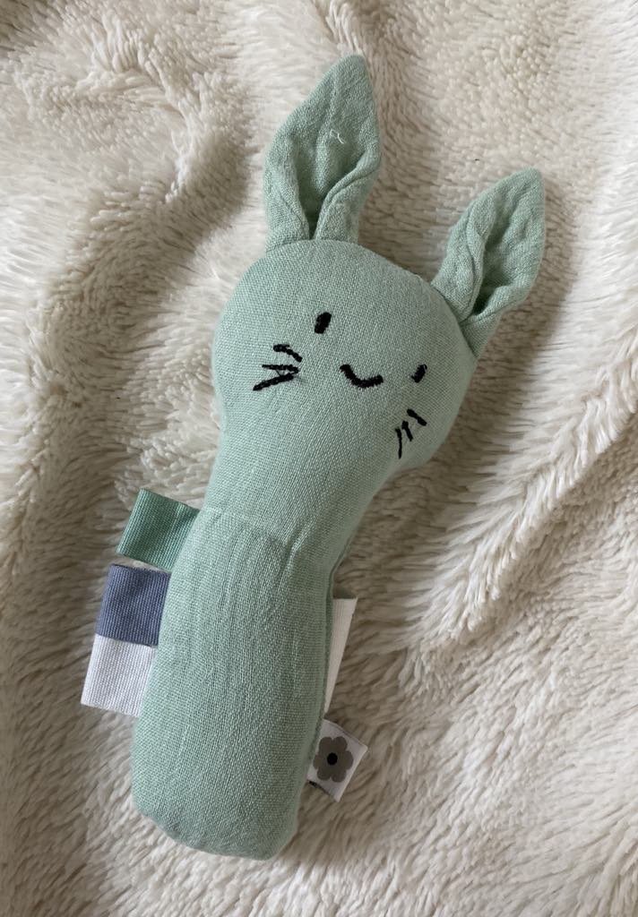 Hochet doux lapin