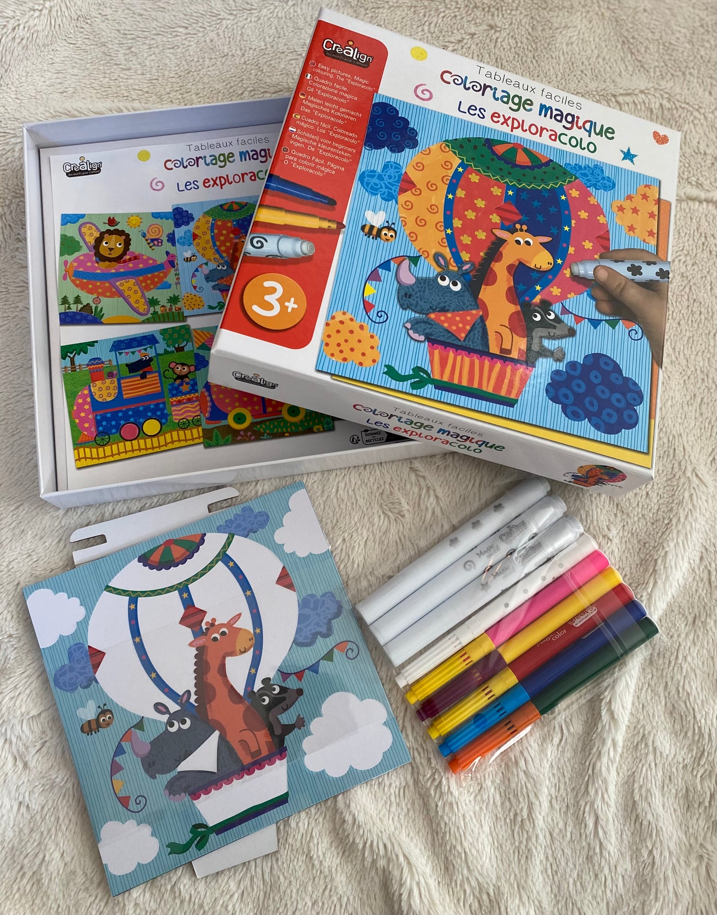 Coloriage magique, Les Exploracolo