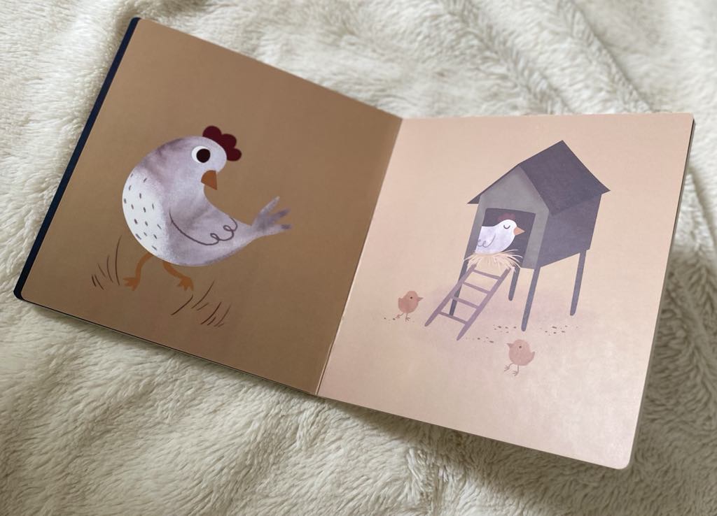 Livre bébé " à la ferme "