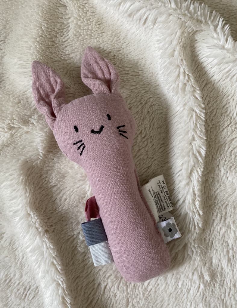 Hochet doux lapin