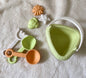 Set de plage en matière recyclée